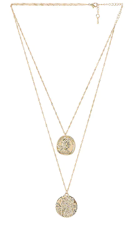 МНОГОРЯДНОЕ ОЖЕРЕЛЬЕ ATHENS Amber Sceats $51 ЛИДЕР ПРОДАЖ