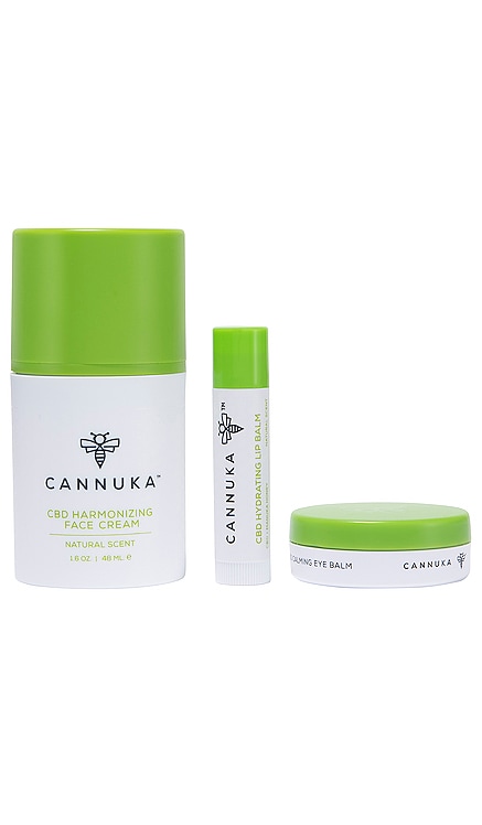 НАБОР ДЛЯ УХОДА ЗА КОЖЕЙ HYDRATING FACIAL KIT CANNUKA $45 