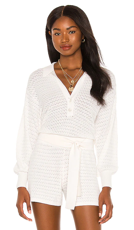 ТОП С ДЛИННЫМ РУКАВОМ JULIET DEVON WINDSOR $187 НОВИНКИ