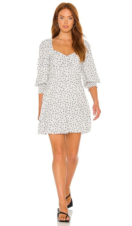 МИНИ ПЛАТЬЕ ARIANNE FAITHFULL THE BRAND $169 