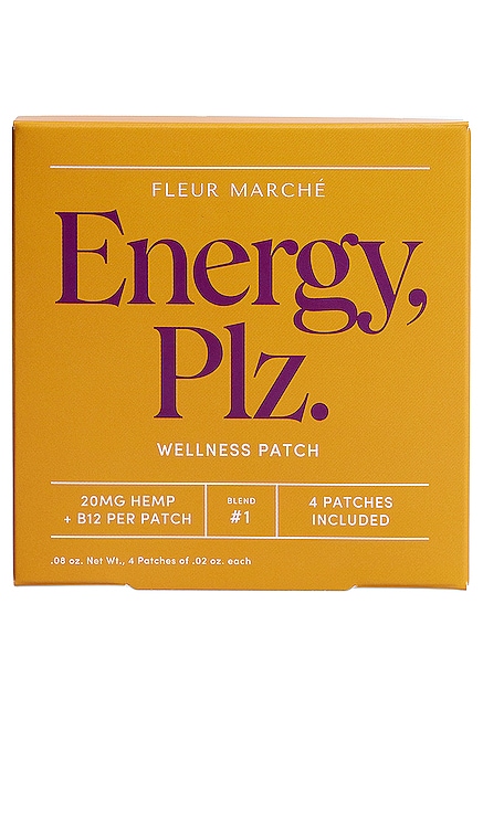 ПАТЧ ВЕЛНЕС ENERGY, PLZ Fleur Marche $22 ЛИДЕР ПРОДАЖ