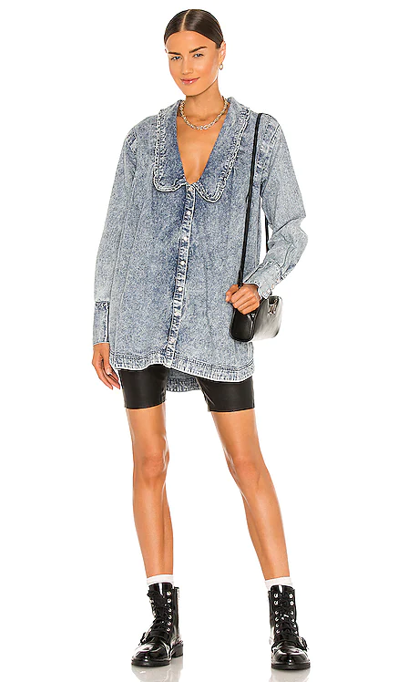 ТОП CHARLIE DENIM BD Free People $128 ЛИДЕР ПРОДАЖ