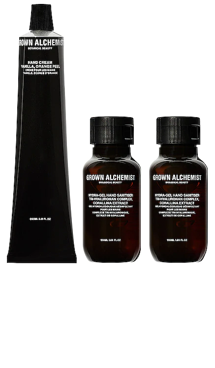 ДЕЗИНФИЦИРУЮЩИЙ НАБОР ДЛЯ РУК HEALTHY HANDS Grown Alchemist $45 