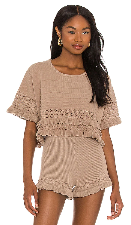 ВЯЗАНЫЙ ТОП COLLEEN House of Harlow 1960 $160 