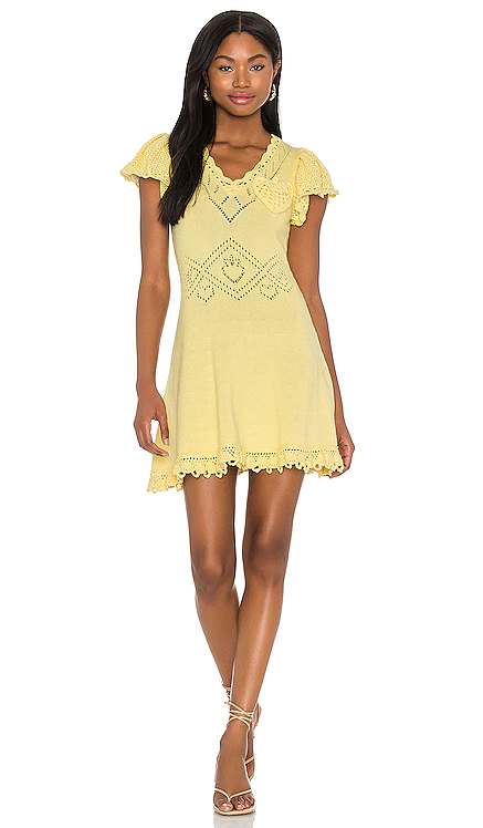 ПЛАТЬЕ FRESNO LoveShackFancy $325 