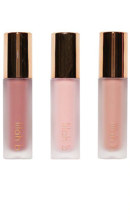 НАБОР ДЛЯ ГУБ LOVINGLY LIP TRIO lilah b. $69 