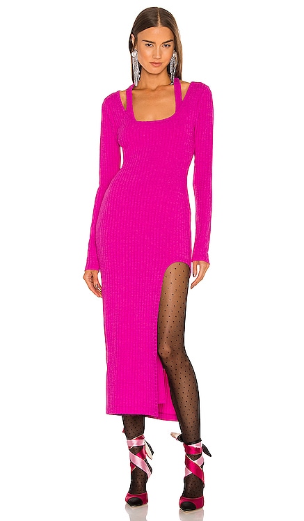 ПЛАТЬЕ МИДИ NAOMI Lovers + Friends $188 