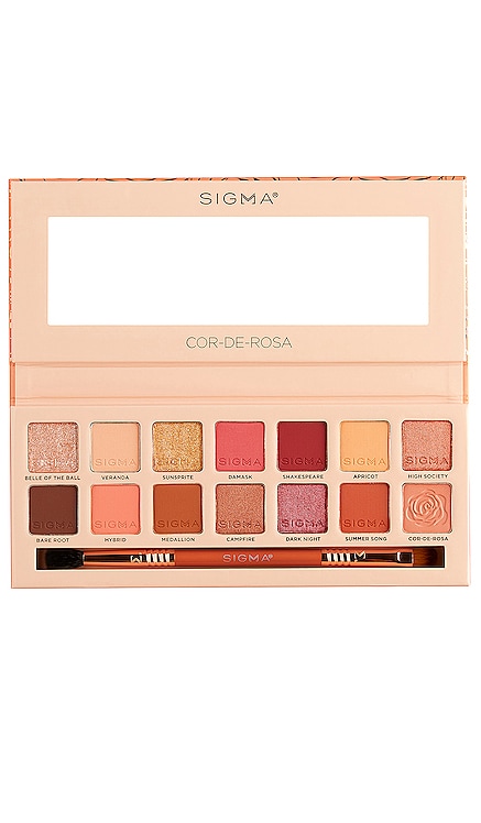 ПАЛЕТКА ТЕНЕЙ COR-DE-ROSA Sigma Beauty $49 ЛИДЕР ПРОДАЖ