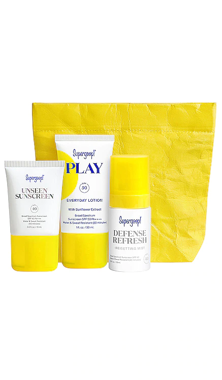 НАБОР SPF FROM HEAD TO TOE Supergoop! $28 ЛИДЕР ПРОДАЖ