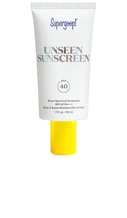 СОЛНЦЕЗАЩИТНЫЙ КРЕМ UNSEEN SUNSCREEN SPF 40 Supergoop! $34 ЛИДЕР ПРОДАЖ