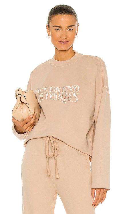 СВИТШОТ JANE Weekend Stories $50 (ФИНАЛЬНАЯ РАСПРОДАЖА) 