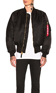 КУРТКА БОМБЕР MA-1 BLOOD CHIT ALPHA INDUSTRIES $170 