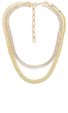 МНОГОРЯДНОЕ ОЖЕРЕЛЬЕ Amber Sceats $85 