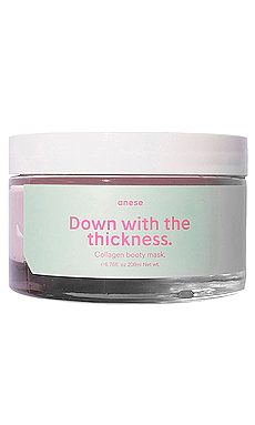 МАСКА ДЛЯ ТЕЛА DOWN WITH THE THICKNESS anese $75 