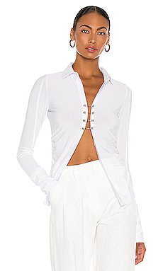 БЛУЗКА METALLIC Aya Muse $346 