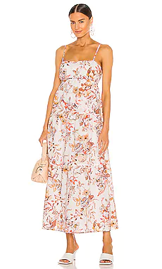 ПЛАТЬЕ МИДИ FLORAL Bardot $159 