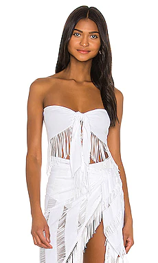 УКОРОЧЕННЫЙ ТОП INDIAN SUMMER Beach Bunny $89 