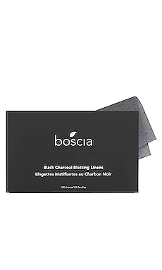 МАТИРУЮЩИЕ САЛФЕТКИ BLACK CHARCOAL boscia $10 ЛИДЕР ПРОДАЖ