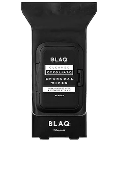 ВЛАЖНЫЕ САЛФЕТКИ ДЛЯ ЛИЦА CHARCOAL BLAQ $13 