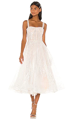 ПЛАТЬЕ МИДИ MADEMOISELLE Bronx and Banco $805 Свадьба