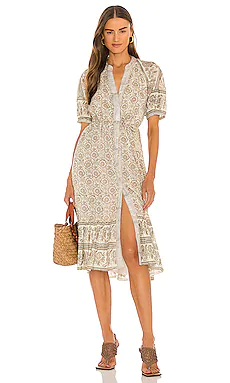 ПЛАТЬЕ МИДИ MADDELYN Cleobella $218 