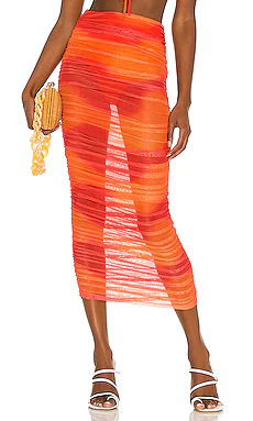 ЮБКА МАКСИ KELLY Camila Coelho $198 ЛИДЕР ПРОДАЖ