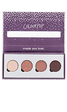 ЧЕТЫРЕ ПРЕССОВАННЫЕ ПОРОШКОВЫЕ ТЕНИ ДЛЯ ГЛАЗ ColourPop $18 