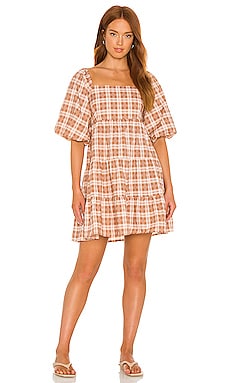 МИНИ ПЛАТЬЕ ERYN FAITHFULL THE BRAND $92 