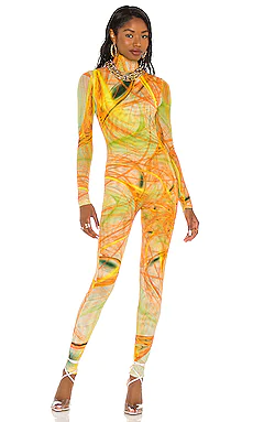 ОБЛЕГАЮЩИЙ КОМБИНЕЗОН MAI Farai London $178 НОВИНКИ