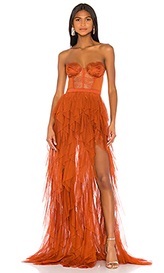 ВЕЧЕРНЕЕ ПЛАТЬЕ BUSTIER For Love & Lemons $348 