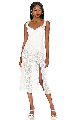 ПЛАТЬЕ МИДИ NADINE For Love & Lemons $251 