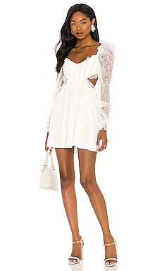 МИНИ ПЛАТЬЕ For Love & Lemons $268 ЛИДЕР ПРОДАЖ
