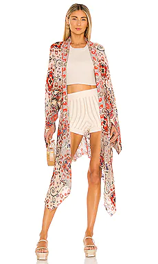 КИМОНО LITTLE WING Free People $68 