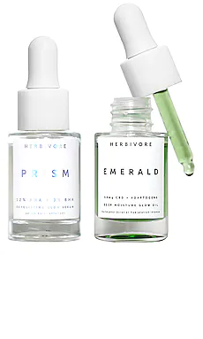 НАБОР ДЛЯ УХОДА ЗА КОЖЕЙ GLOW POTIONS Herbivore Botanicals $39 ЛИДЕР ПРОДАЖ