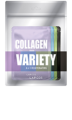 НАБОР МАСКА VARIETY 4 +1 REJUVENATING PACK LAPCOS $17 