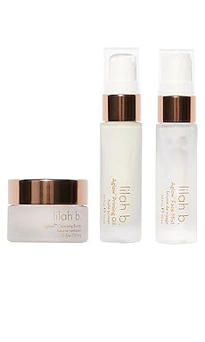 НАБОР ДЛЯ УХОДА ЗА КОЖЕЙ AGLOW lilah b. $42 