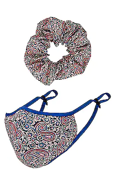 КОМПЛЕКТ MASK SCRUNCHIE Lovers + Friends $4 (ФИНАЛЬНАЯ РАСПРОДАЖА) 