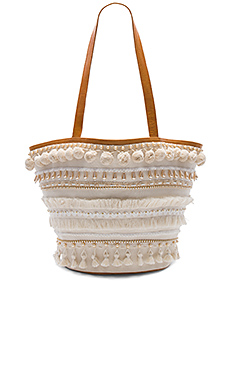 СУМКА-ТОУТ С ПОМПОНОМ