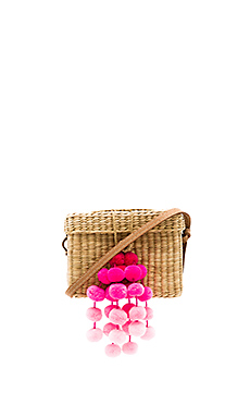 СУМКА С ПОМПОНАМИ ROGE SMALL Nannacay $207 