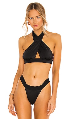 ТОП БИКИНИ CROSS HALTER Norma Kamali $60 