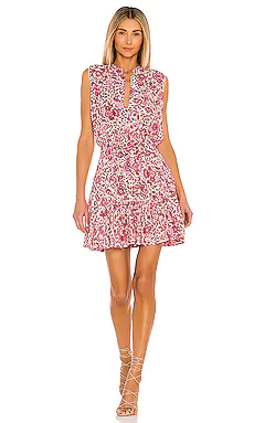 МИНИ ПЛАТЬЕ FELICIA Poupette St Barth $290 