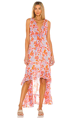 ПЛАТЬЕ С АСИММЕТРИЧНЫМ ПОДОЛОМ DELINA Sundress $157 
