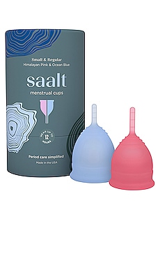 НАБОР МЕНСТРУАЛЬНЫХ ЧАШЕК MENSTRUAL CUP DUO PACK saalt $47 (ФИНАЛЬНАЯ РАСПРОДАЖА) ЛИДЕР ПРОДАЖ
