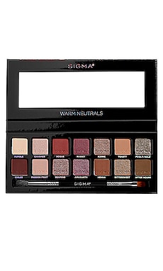 ПАЛЕТКА ТЕНЕЙ WARM NEUTRALS Sigma Beauty $49 