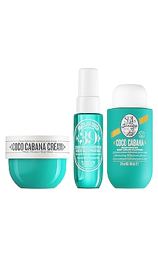 НАБОР ДЛЯ УХОДА ЗА КОЖЕЙ COCO CABANA Sol de Janeiro $25 ЛИДЕР ПРОДАЖ