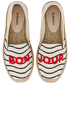 ЭСПАДРИЛЬИ BONJOUR Soludos $85 ЛИДЕР ПРОДАЖ