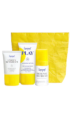 НАБОР SPF FROM HEAD TO TOE Supergoop! $28 ЛИДЕР ПРОДАЖ