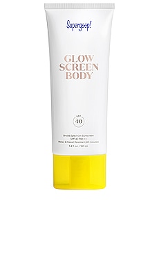 СОЛНЦЕЗАЩИТНЫЙ КРЕМ ДЛЯ ТЕЛА GLOWSCREEN Supergoop! $42 ЛИДЕР ПРОДАЖ