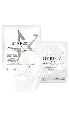 МАСКА ДЛЯ ЛИЦА VIP COCONUT BIO CELLULOSE SECOND SKIN THE DIAMOND MASK STARSKIN $16 