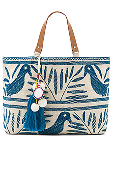 СУМКА-ТОУТ С ВЫШИВКОЙ ISI